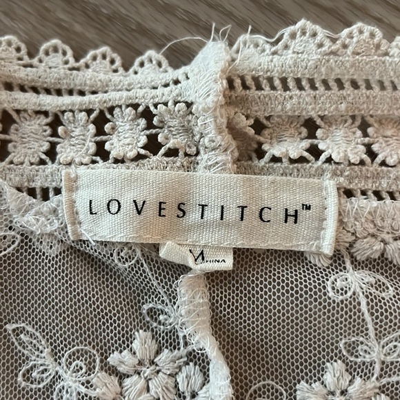 Love stitch Floral Cover up - Picture 5 of 7